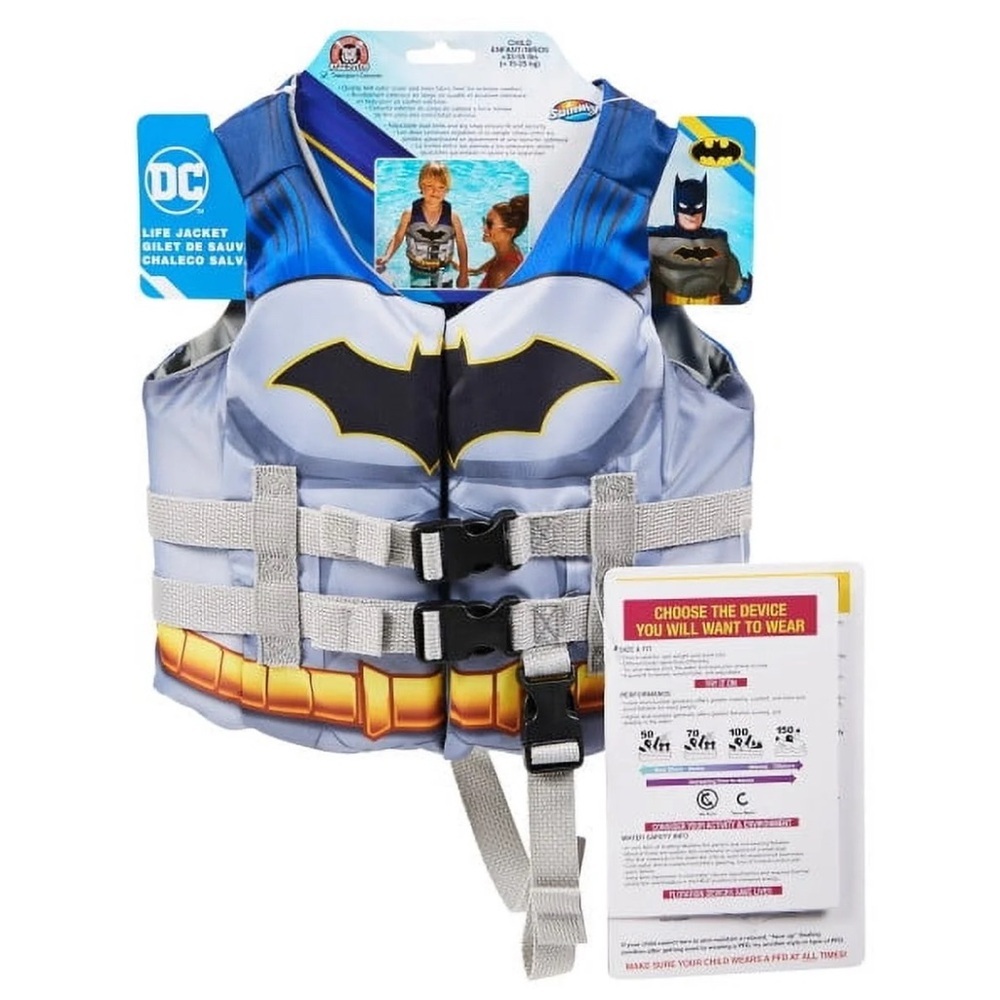 Swimways DC Batman Child’s Life Jacket/ Life Vest